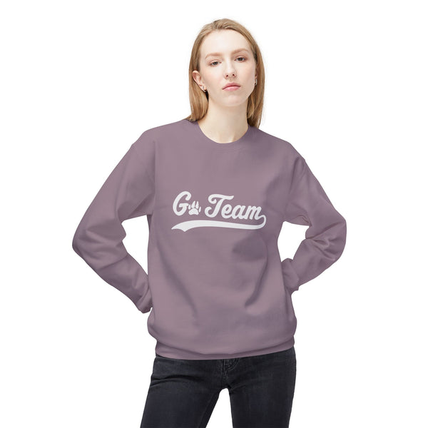Go Team Unisex Midweight Softstyle Fleece Crewneck Sweatshirt
