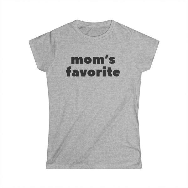 Mom's Favorite Women's Softstyle Tee