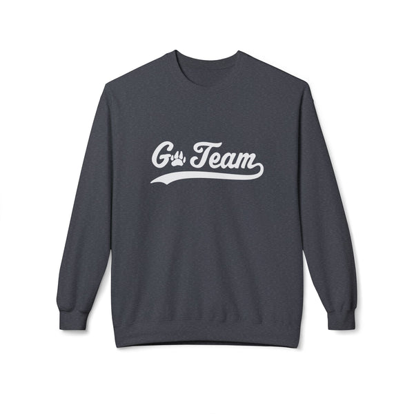 Go Team Unisex Midweight Softstyle Fleece Crewneck Sweatshirt