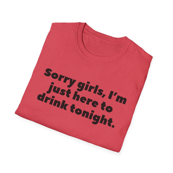 Sorry Girls Unisex Softstyle T-Shirt