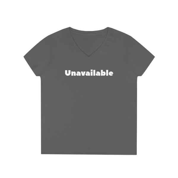 Unavailable Ladies' V-Neck T-Shirt