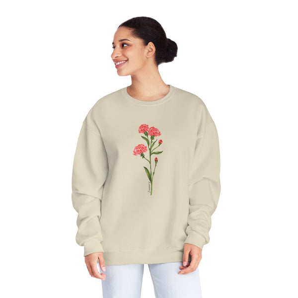 Mothers Day Flowers Unisex NuBlend® Crewneck Sweatshirt