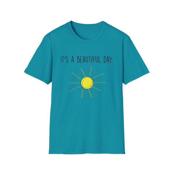 It's A Beautiful Day Unisex Softstyle T-Shirt