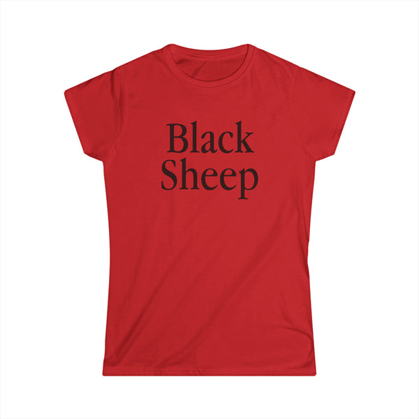 Black Sheep Women's Softstyle Tee