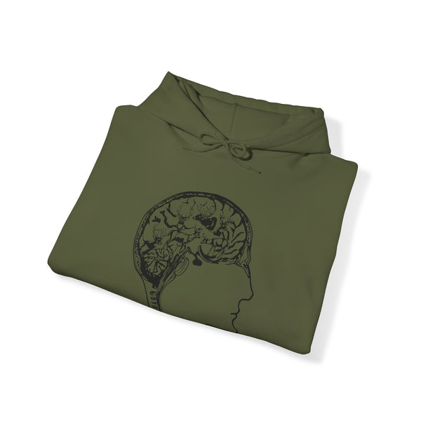 Deer Brain Unisex Heavy Blend™ Hooded Sweatshirt