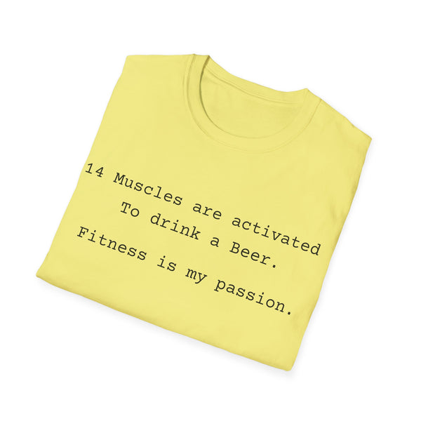 Beer Is My Passion Unisex Softstyle T-Shirt