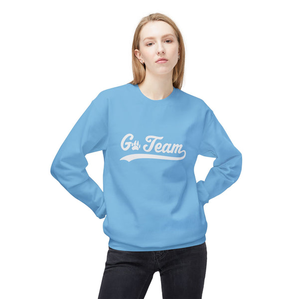 Go Team Unisex Midweight Softstyle Fleece Crewneck Sweatshirt