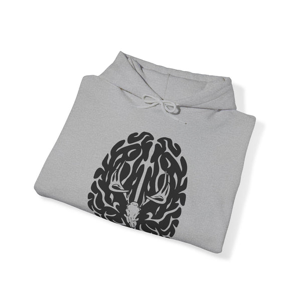 Deer On The Brain Unisex Heavy Blend™ Hooded Sweatshirt