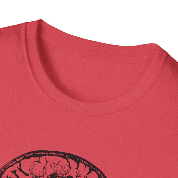 Deer Brain Unisex Softstyle T-Shirt