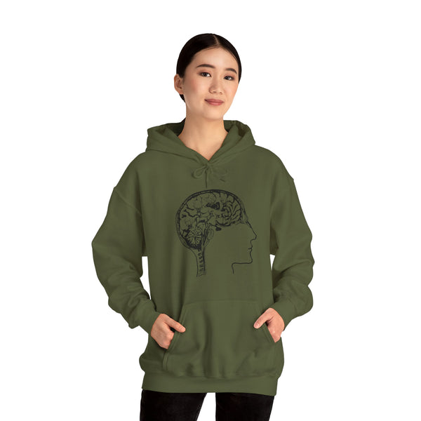 Deer Brain Unisex Heavy Blend™ Hooded Sweatshirt