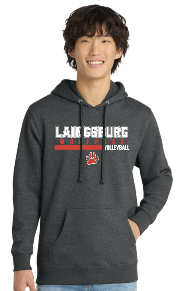 2026 Laingsburg Volleyball 1 District® V.I.T.™ Fleece Hoodie GREY
