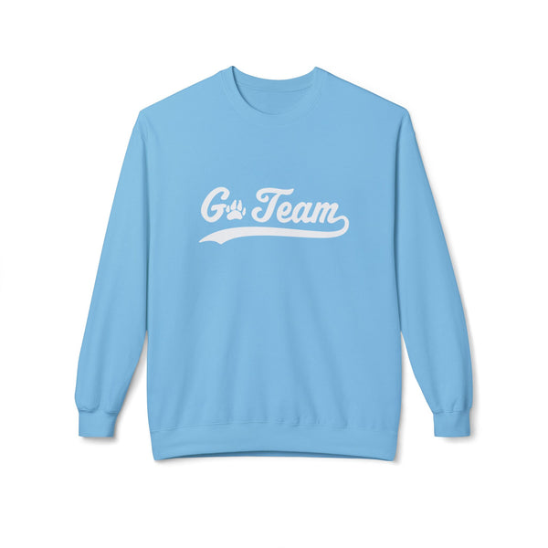 Go Team Unisex Midweight Softstyle Fleece Crewneck Sweatshirt