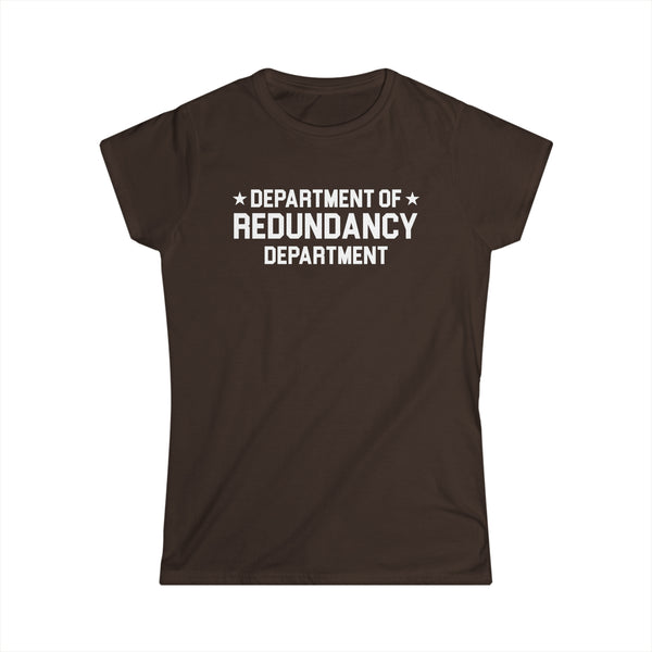 Redundancy Women's Softstyle Tee