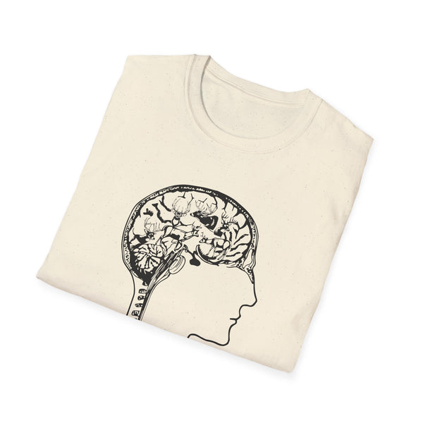 Deer Brain Unisex Softstyle T-Shirt