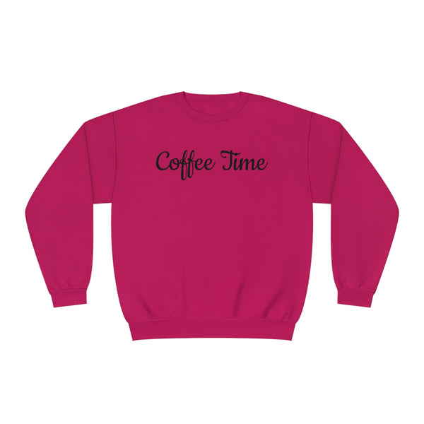 Coffee Time Unisex NuBlend® Crewneck Sweatshirt