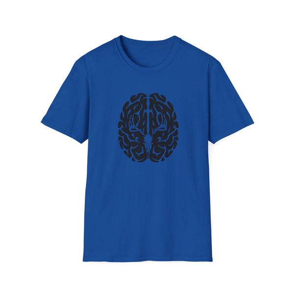 Deer On The Brain Unisex Softstyle T-Shirt