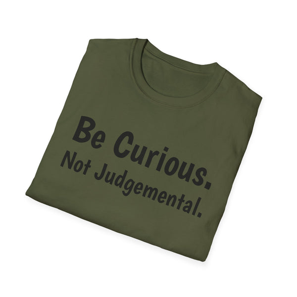 Be Curious Unisex Softstyle T-Shirt