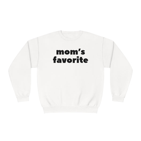 Mom's Favorite Unisex NuBlend® Crewneck Sweatshirt