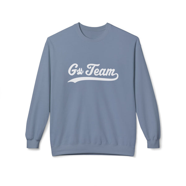 Go Team Unisex Midweight Softstyle Fleece Crewneck Sweatshirt