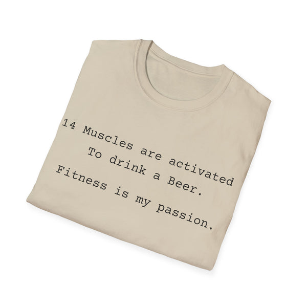 Beer Is My Passion Unisex Softstyle T-Shirt