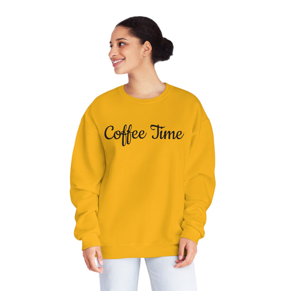 Coffee Time Unisex NuBlend® Crewneck Sweatshirt