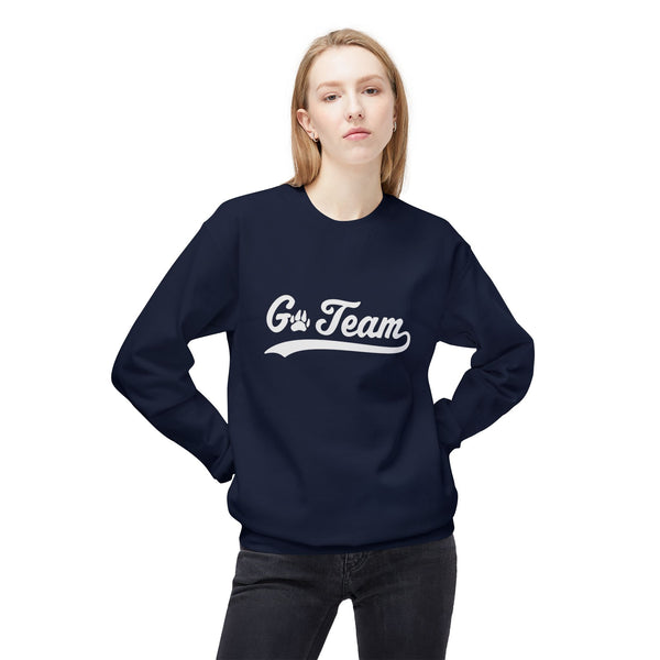 Go Team Unisex Midweight Softstyle Fleece Crewneck Sweatshirt
