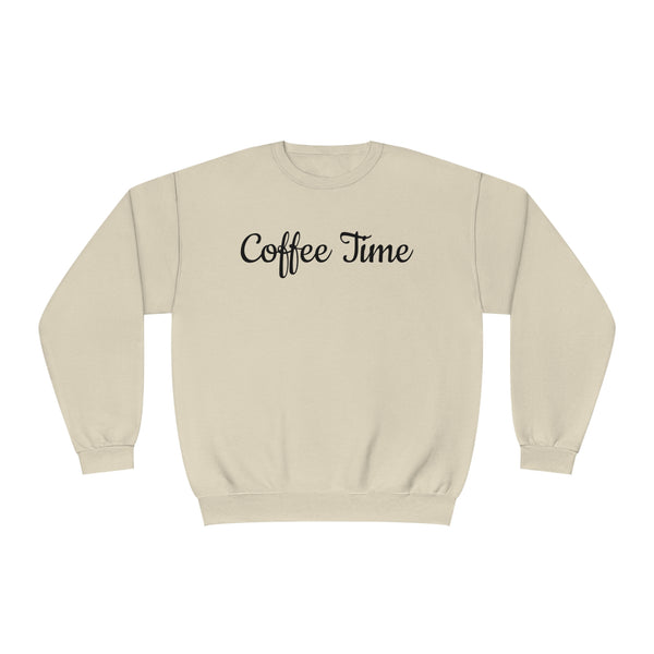 Coffee Time Unisex NuBlend® Crewneck Sweatshirt