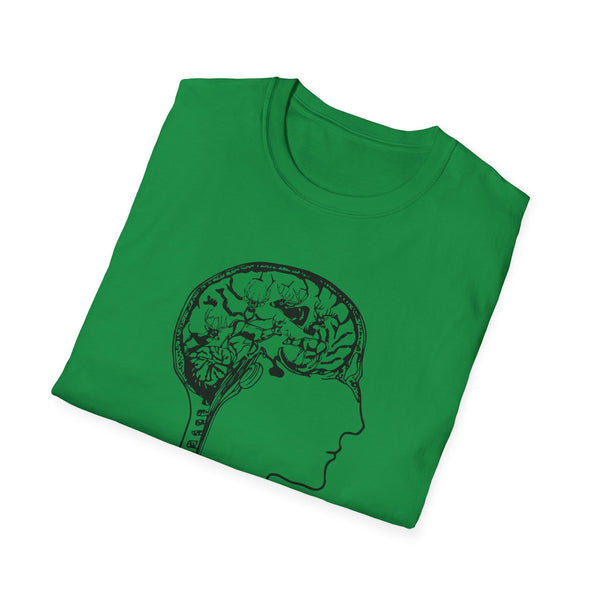 Deer Brain Unisex Softstyle T-Shirt