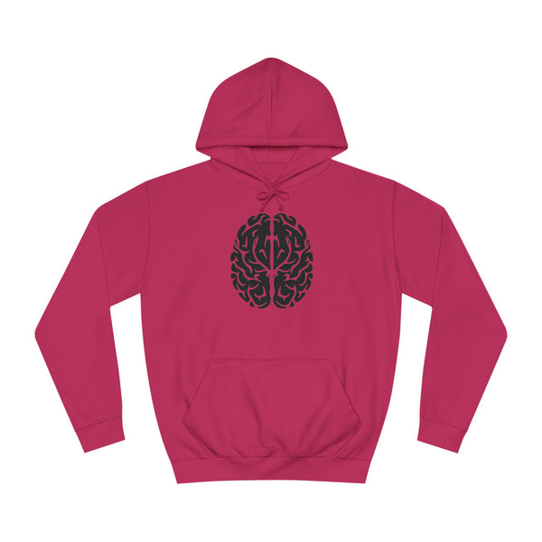 Elk On The Brain Unisex College Hoodie