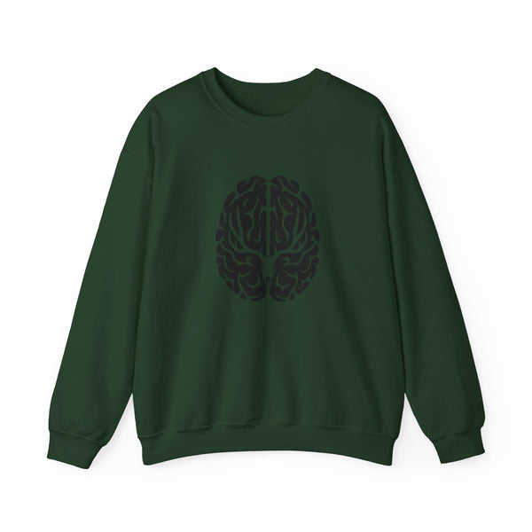 Mule Deer On The Brain Unisex Heavy Blend™ Crewneck Sweatshirt