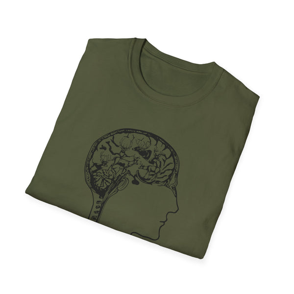 Deer Brain Unisex Softstyle T-Shirt