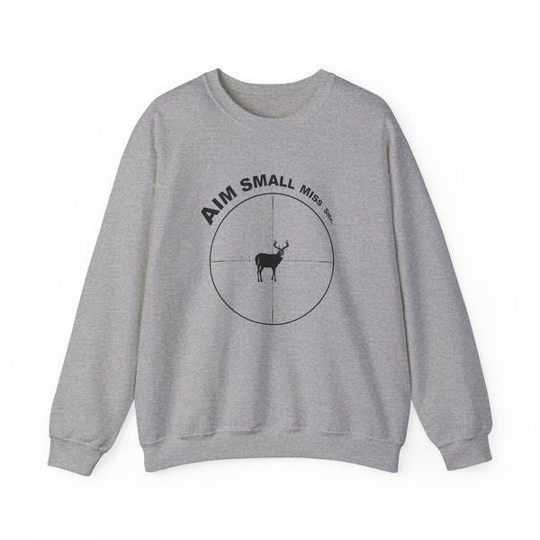 Aim Small Unisex Heavy Blend™ Crewneck Sweatshirt