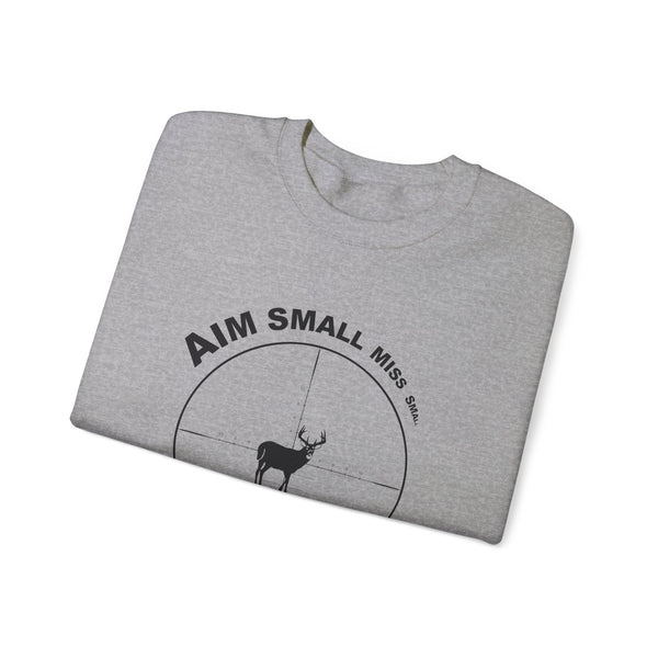 Aim Small Unisex Heavy Blend™ Crewneck Sweatshirt