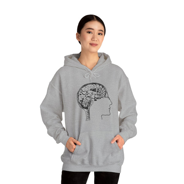 Deer Brain Unisex Heavy Blend™ Hooded Sweatshirt