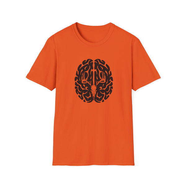 Deer On The Brain Unisex Softstyle T-Shirt