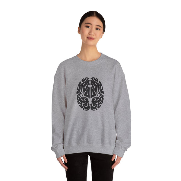 Mule Deer On The Brain Unisex Heavy Blend™ Crewneck Sweatshirt