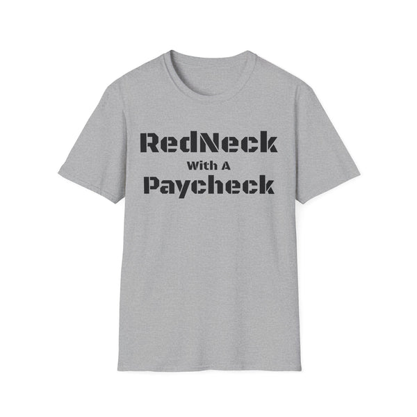 Red Neck With A Paycheck Unisex Softstyle T-Shirt