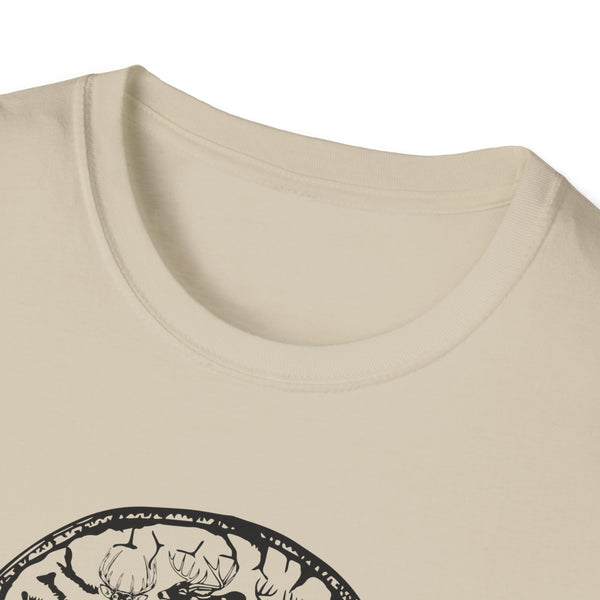 Deer Brain Unisex Softstyle T-Shirt