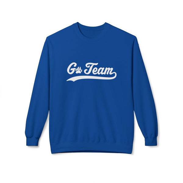 Go Team Unisex Midweight Softstyle Fleece Crewneck Sweatshirt