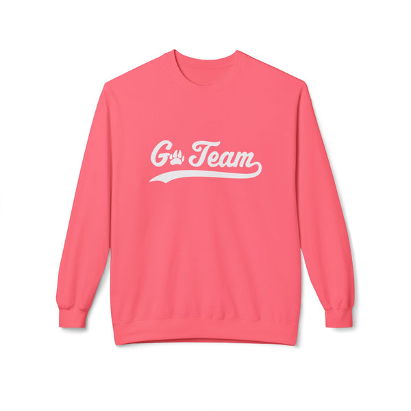 Go Team Unisex Midweight Softstyle Fleece Crewneck Sweatshirt