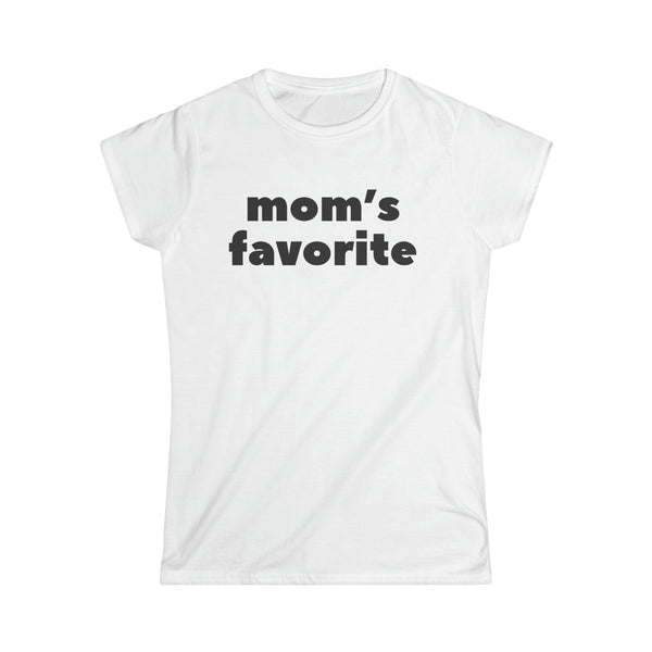 Mom's Favorite Women's Softstyle Tee