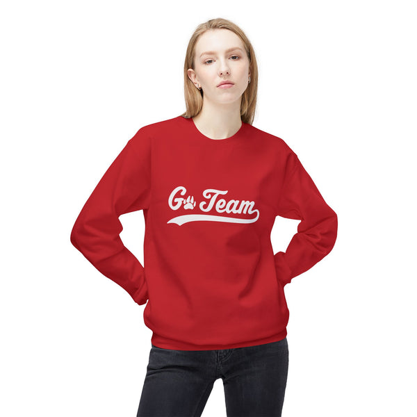 Go Team Unisex Midweight Softstyle Fleece Crewneck Sweatshirt