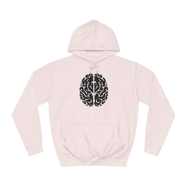 Elk On The Brain Unisex College Hoodie