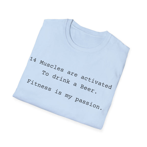 Beer Is My Passion Unisex Softstyle T-Shirt