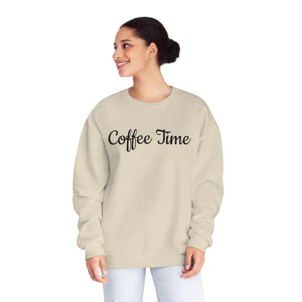 Coffee Time Unisex NuBlend® Crewneck Sweatshirt