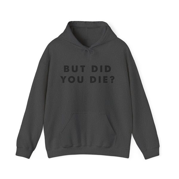 But Did You Die? Unisex Heavy Blend™ Hooded Sweatshirt