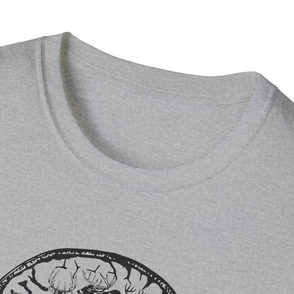 Deer Brain Unisex Softstyle T-Shirt