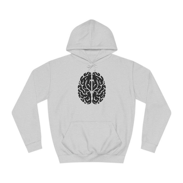 Elk On The Brain Unisex College Hoodie