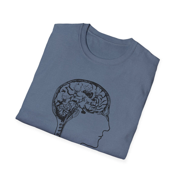 Deer Brain Unisex Softstyle T-Shirt