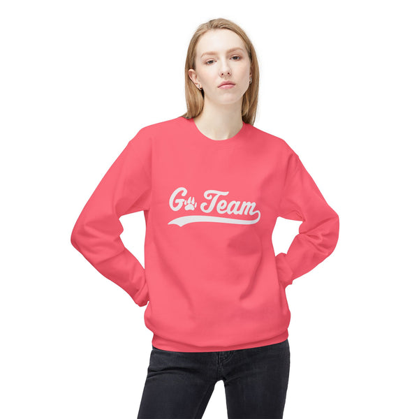 Go Team Unisex Midweight Softstyle Fleece Crewneck Sweatshirt